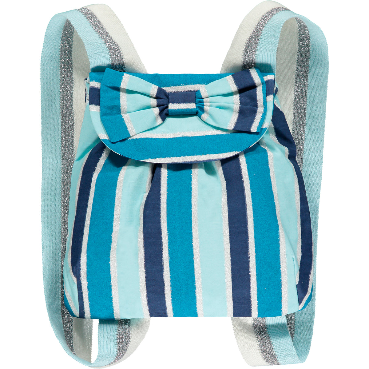 A Dee Blue Stripe 'Dionne' Backpack