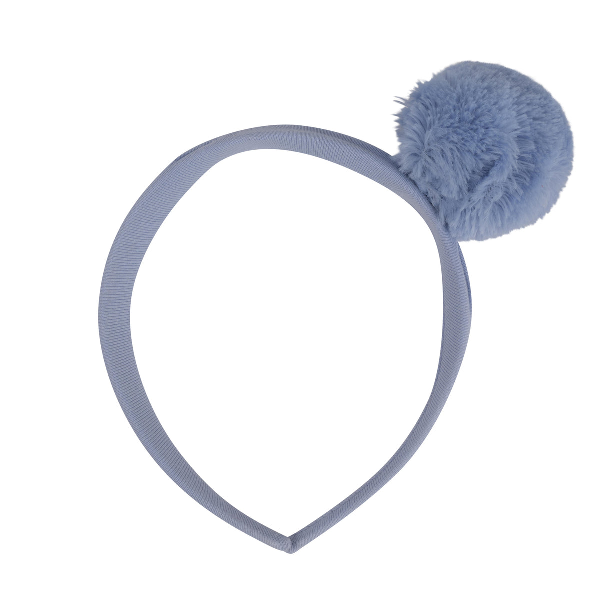 A Dee Girls Blue 'Pommy' Pom Pom Headband