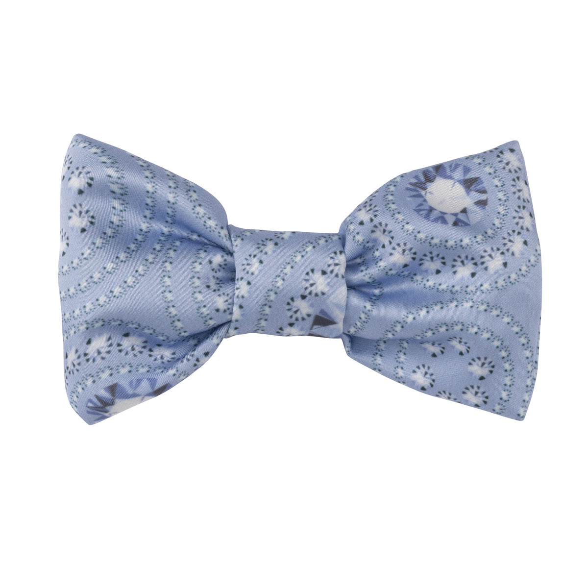 A Dee Girls Blue 'Pippy' Diamond Bow Clip