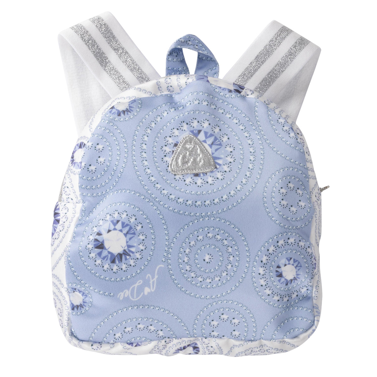 A Dee Girls Blue 'Paige' Diamond Backpack