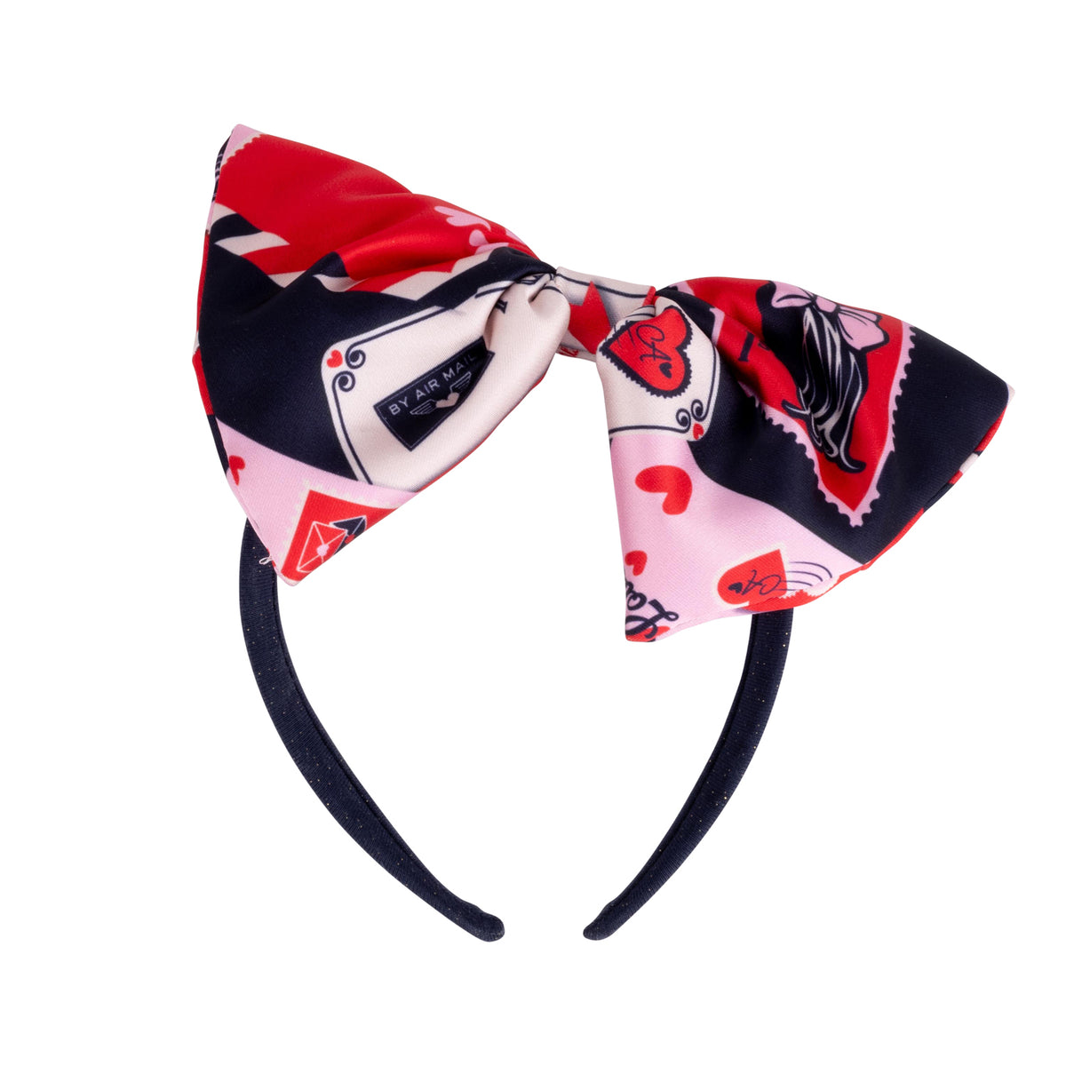 A Dee Girls 'Rosalie' Envelope Bow Headband