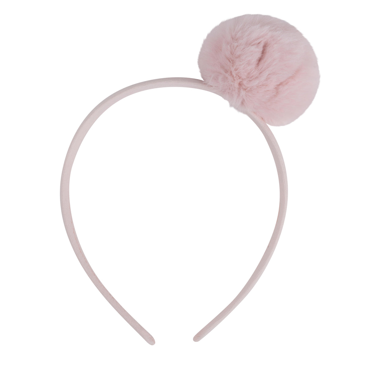 A Dee Girls Pink 'Sawyer' Pom Pom Headband