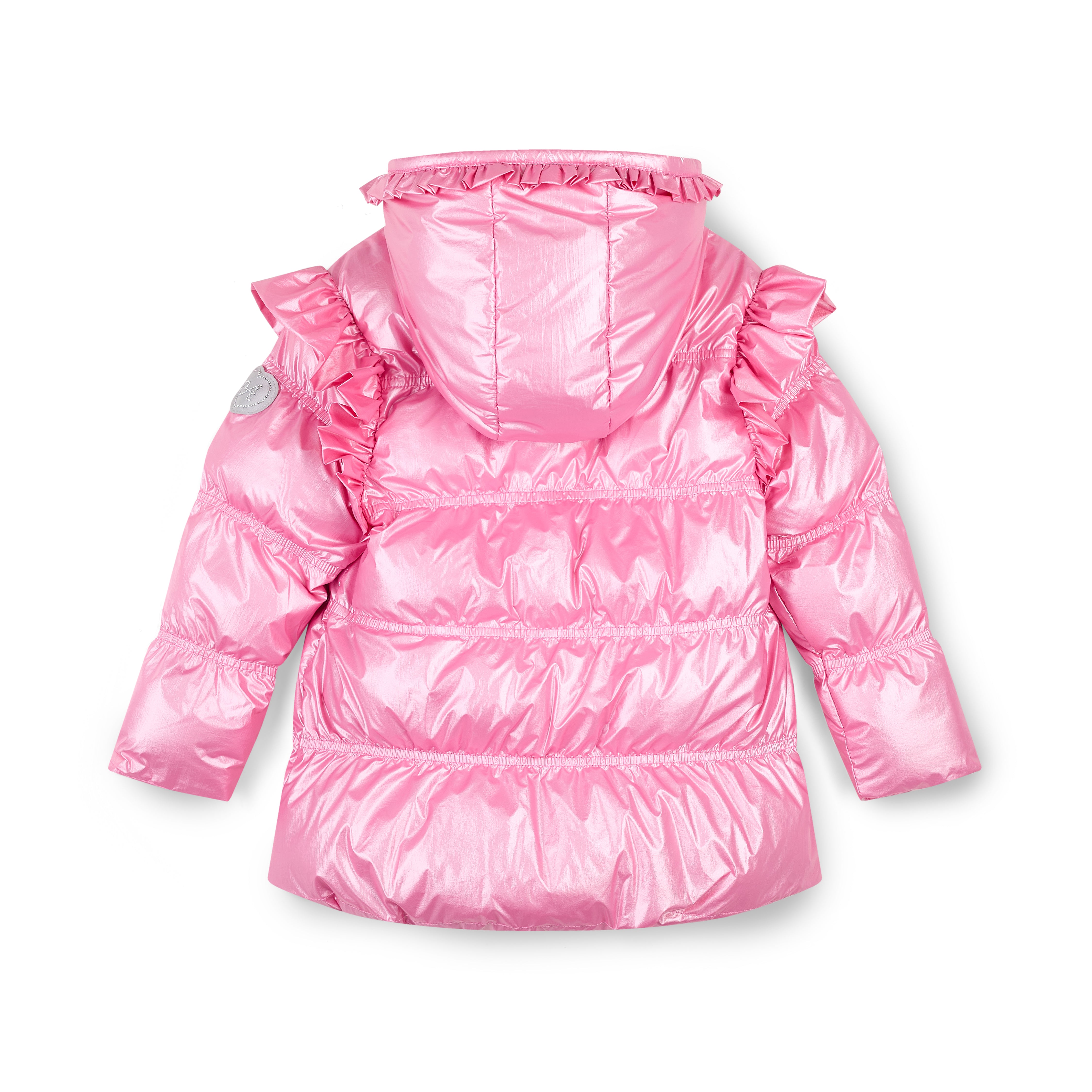 muguet frill ribbon down jacket アイボリー muguet frill muguet frill ribbon down jacket アイボリー muguet frill