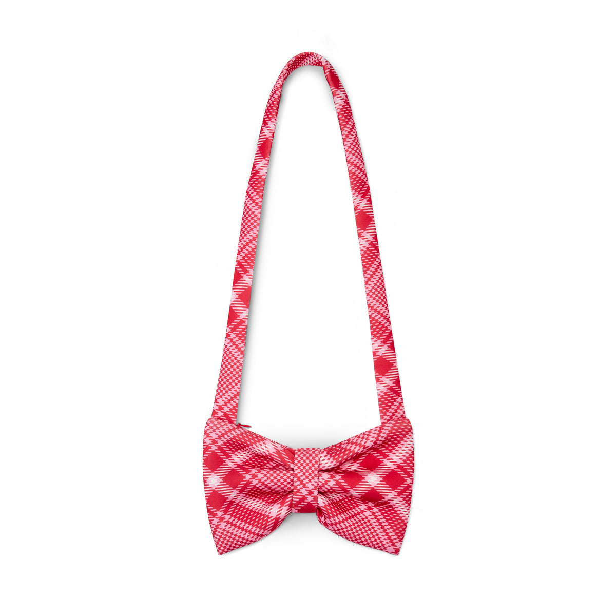 A Dee Girls Check Laura Bow Bag