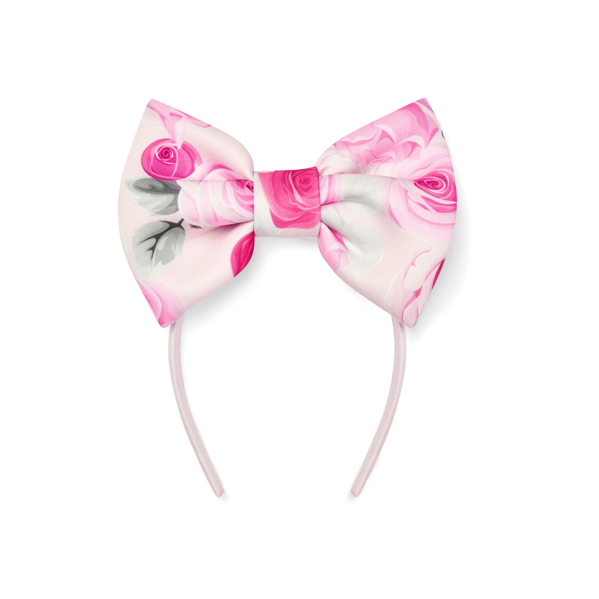 A Dee Girls 'Allie' Rose Print Bow Hairband