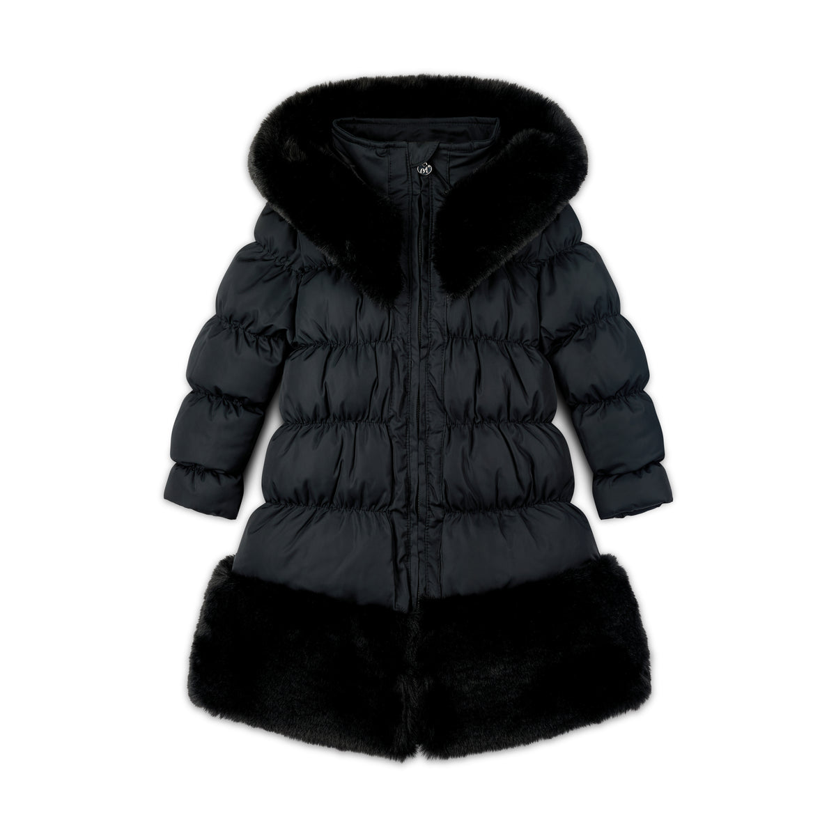 A Dee Girls Black Rhea Coat
