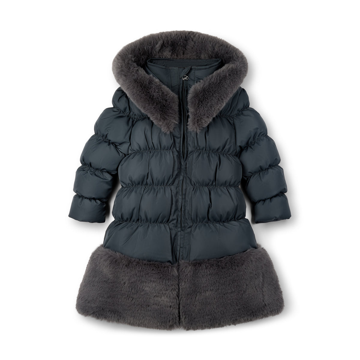 A Dee Girls Grey Rhea Coat
