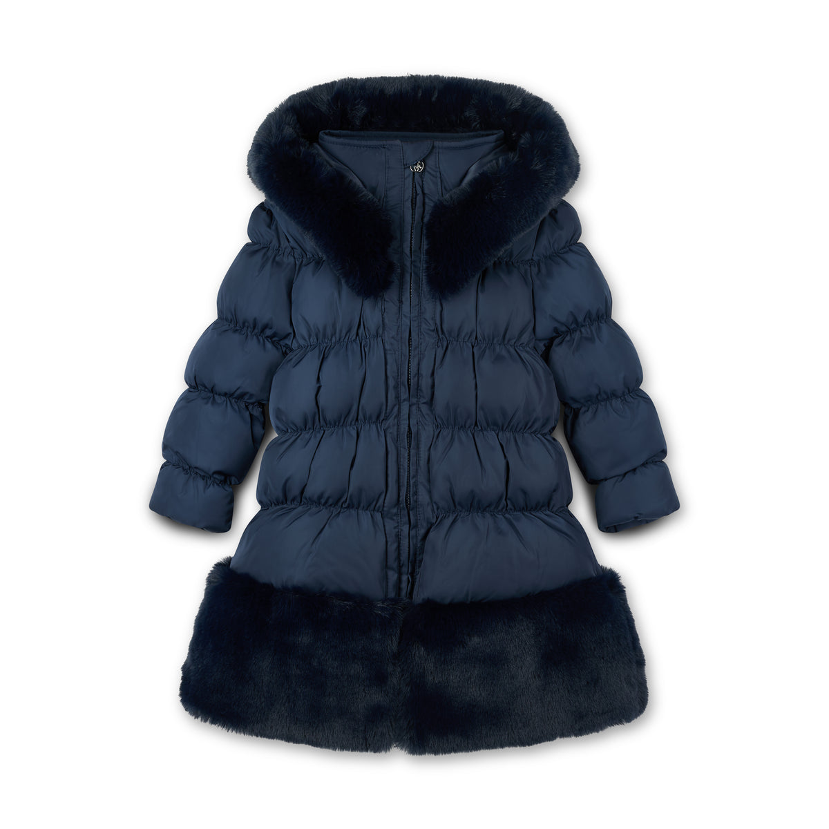 A Dee Girls Navy Rhea Coat
