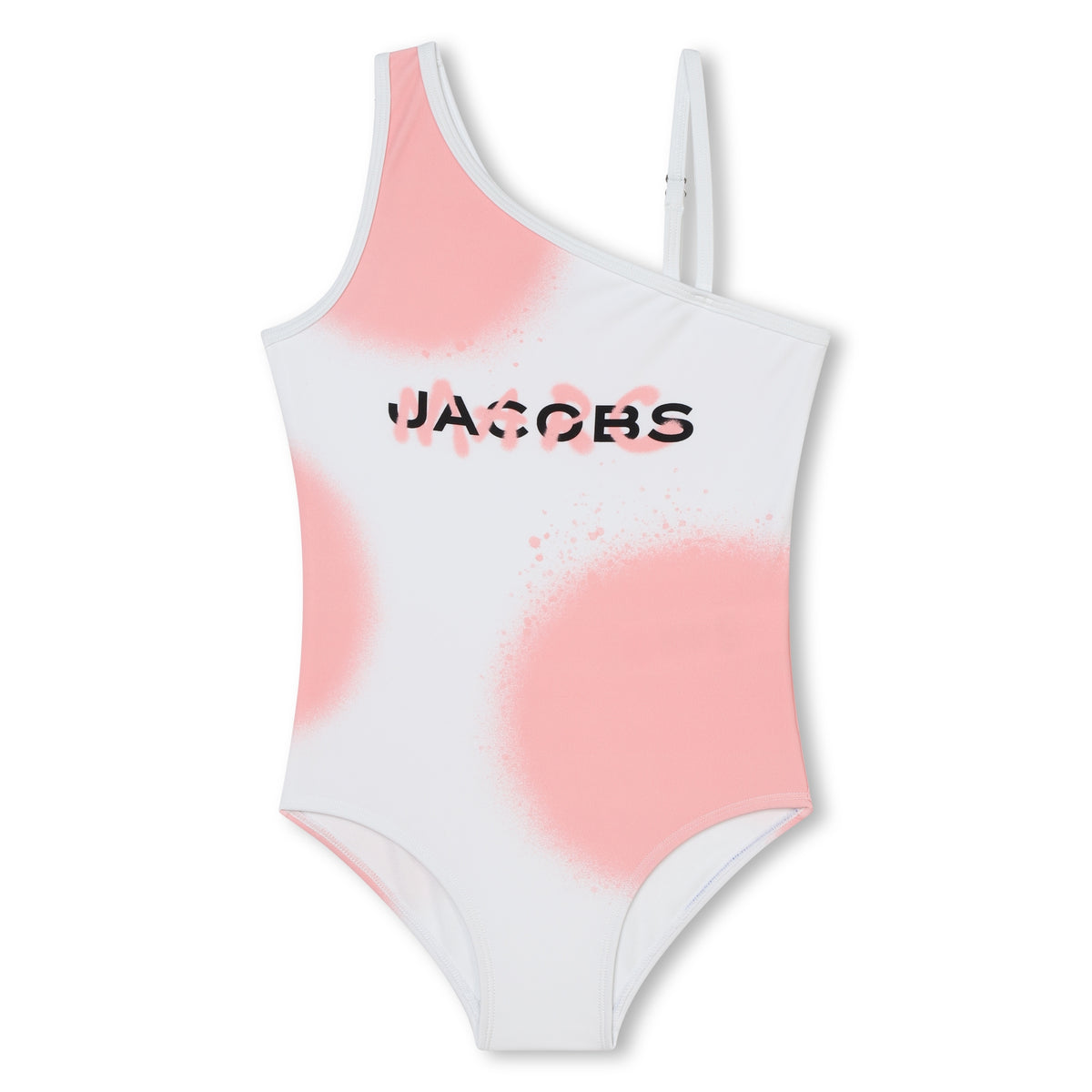 Marc Jacobs Girls White & Pink Swimsuit