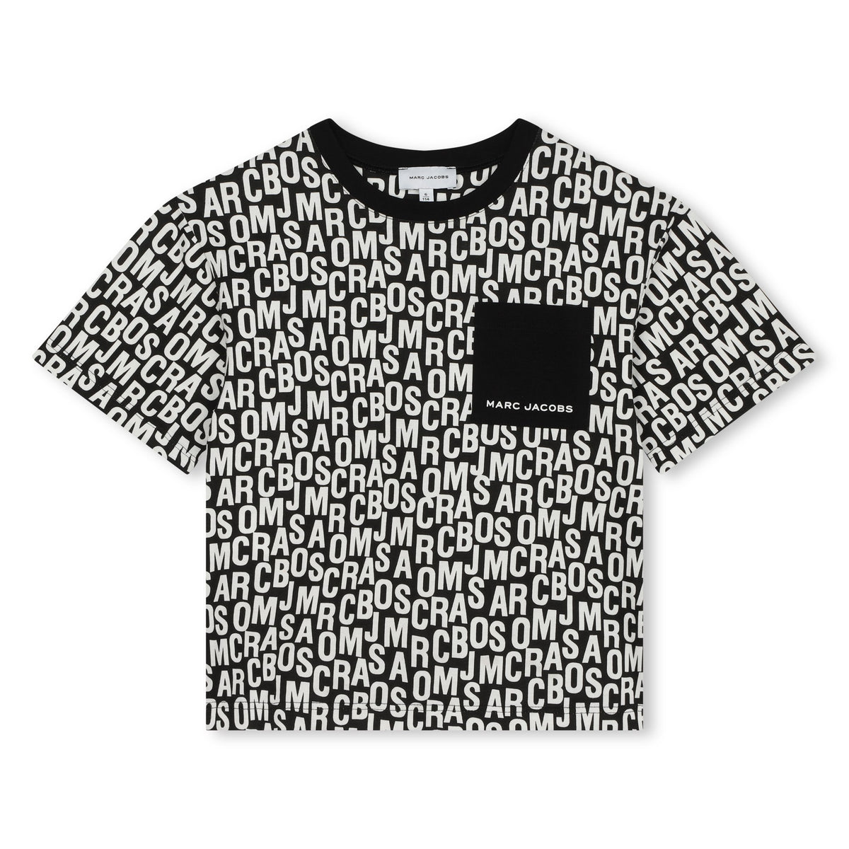 Marc Jacobs Boys Black Letter T-Shirt
