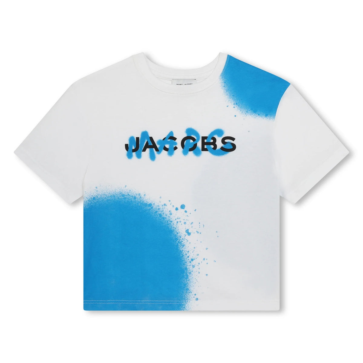 Marc Jacobs Boys White Graffiti Logo T-Shirt