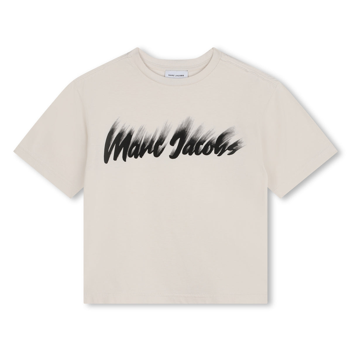 Marc Jacobs Ivory Blur Logo T-Shirt