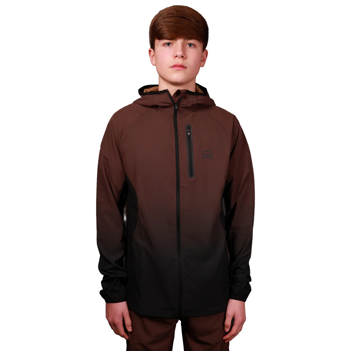 Flux Boys Black/Brown Gradient Tracksuit