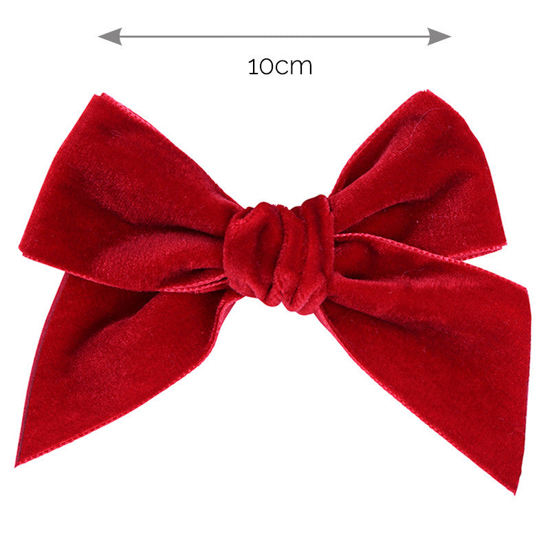 Condor Red Velvet Bow