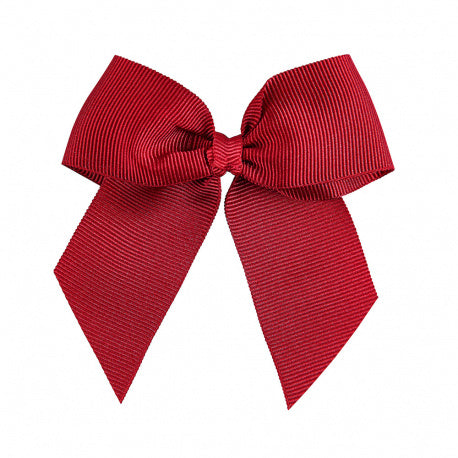 Condor Red Grosgrain Hairbow