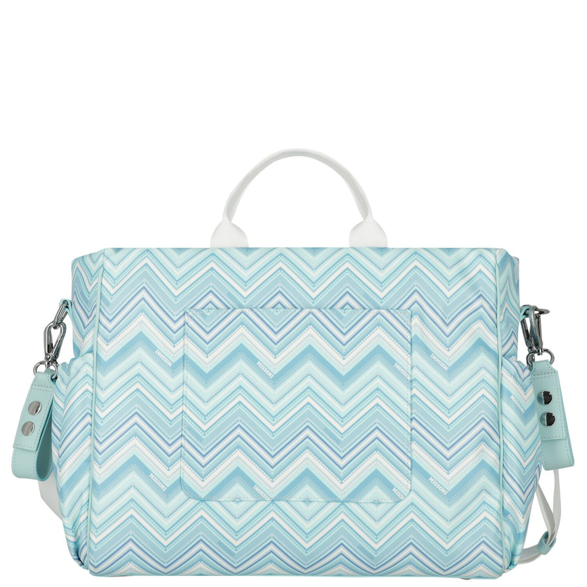 Missoni Baby Blue Zig Zag Changing Bag